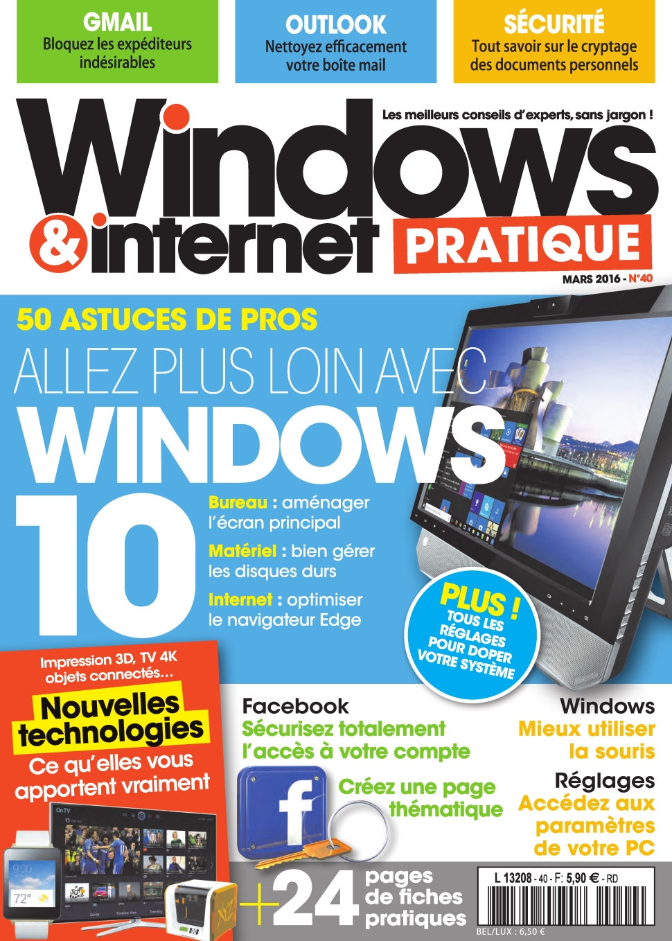 Windows & Internet Pratique N°40 - Mars 2016