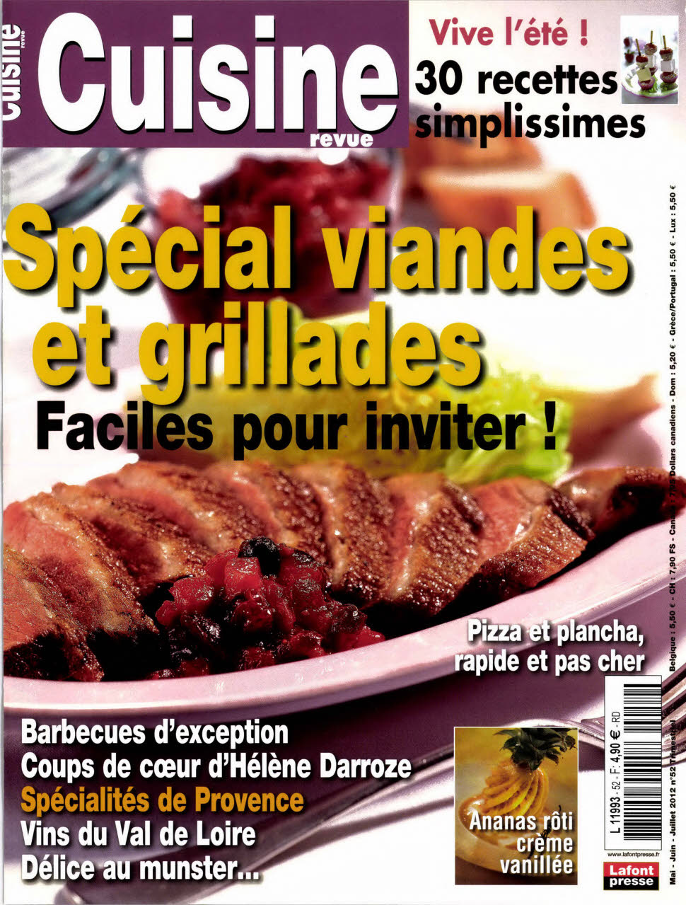 Cuisine Revue N°52 - Spécial Viandes et Grillades