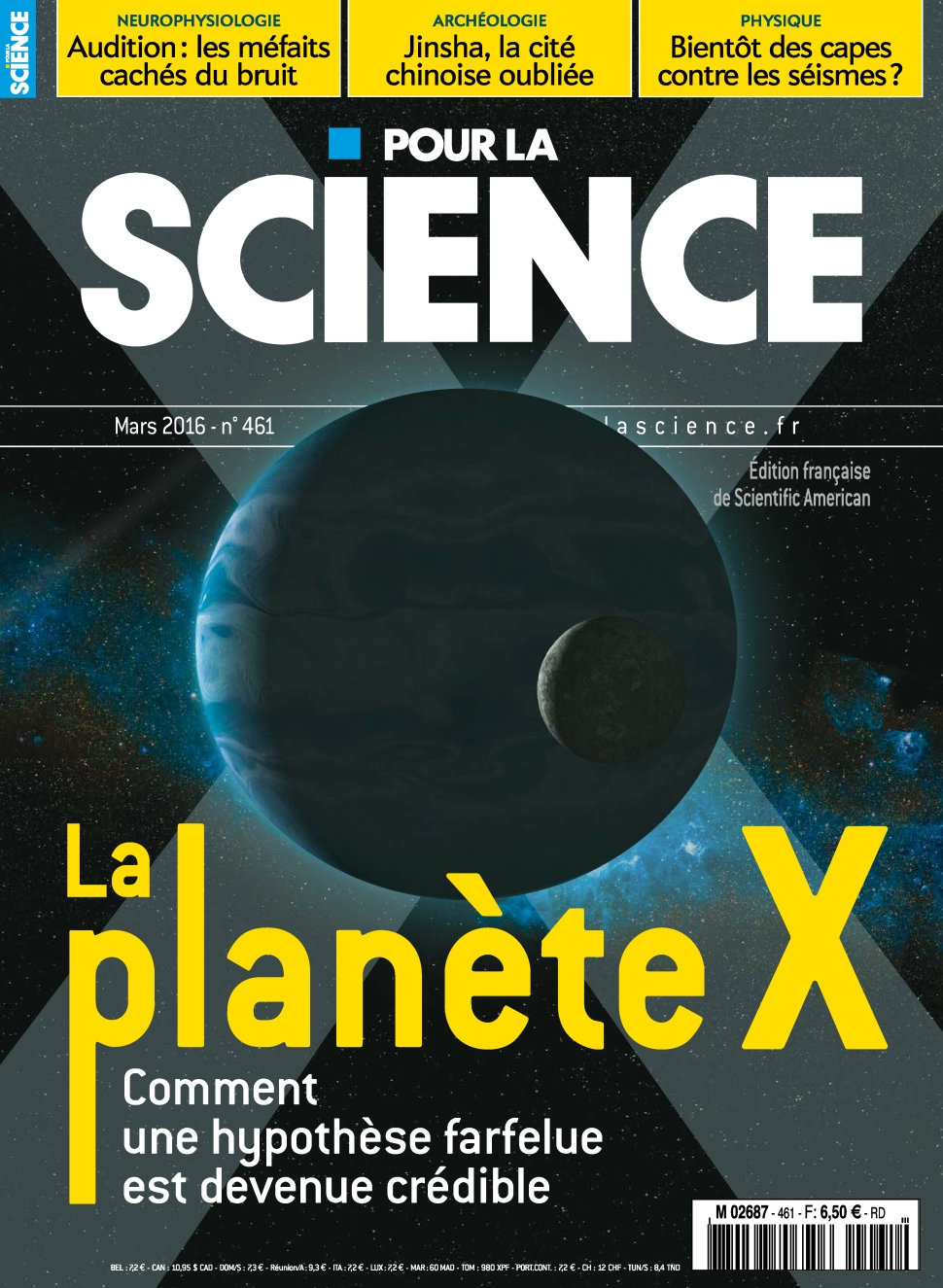 Pour la Science N°461 - Mars 2016