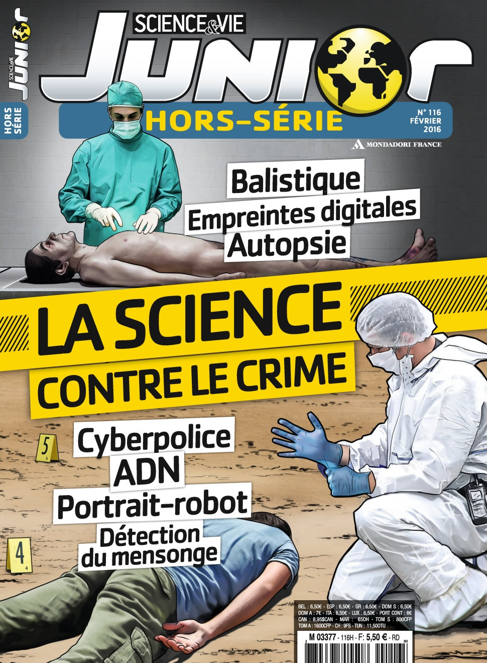 Science & Vie Junior Hors-Série N°116 - Fevrier 2016