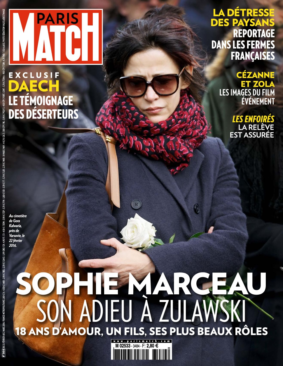 Paris Match N°3484 - 25 Février au 2 Mars 2016