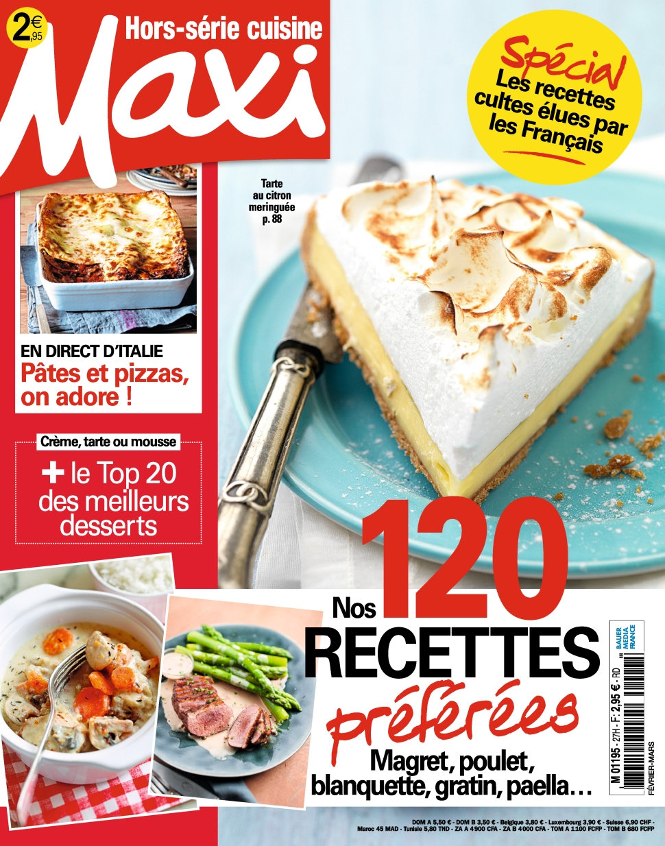 Maxi Hors Série Cuisine N°28 - Fevrier/Mars 2016
