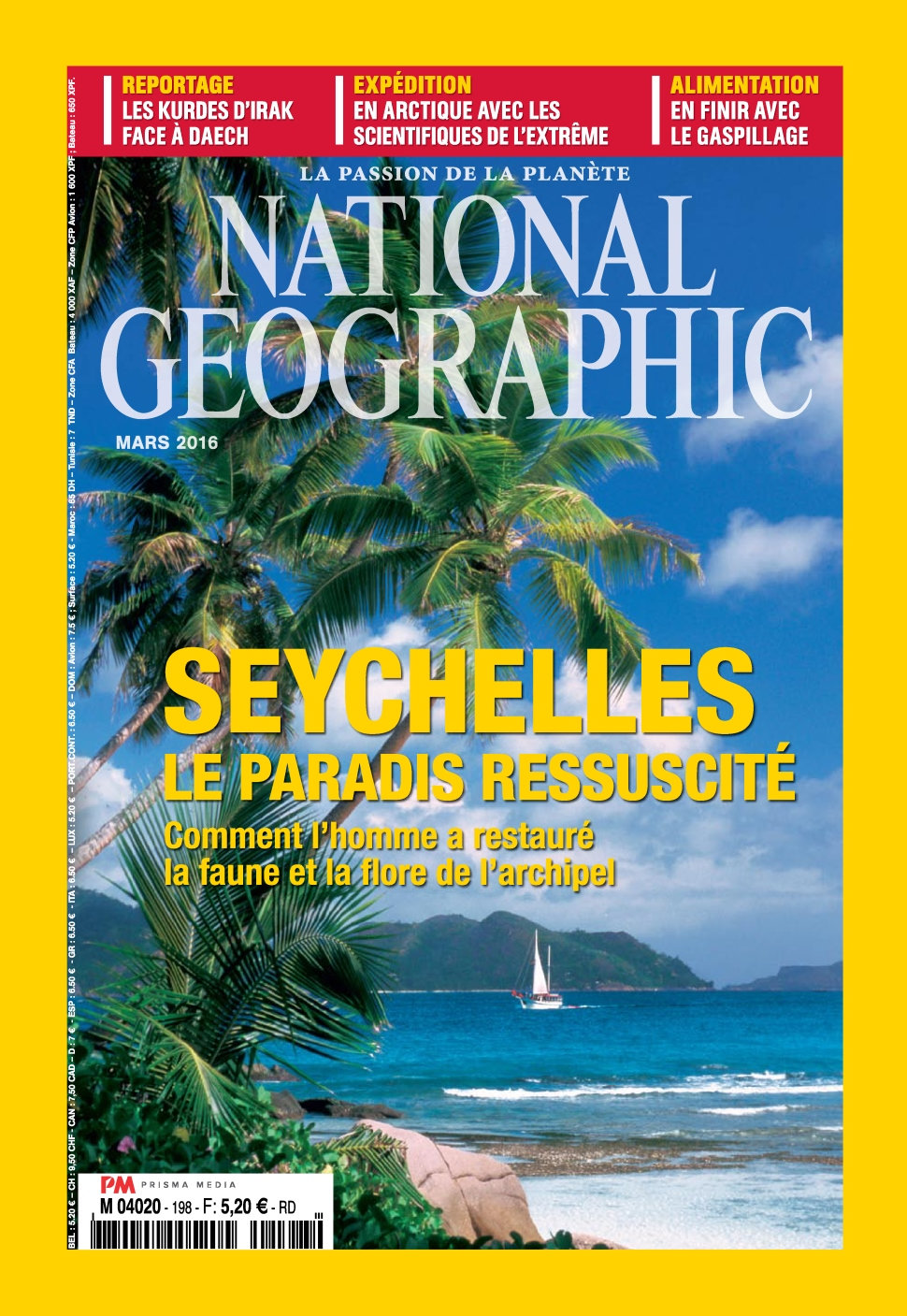 National Geographic N°198 - Mars 2016
