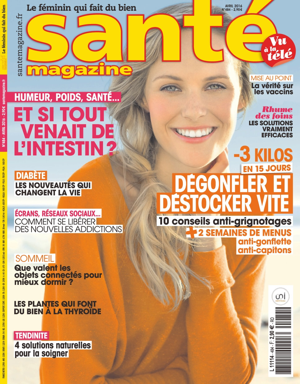 Santé magazine N°484 - Avril 2016