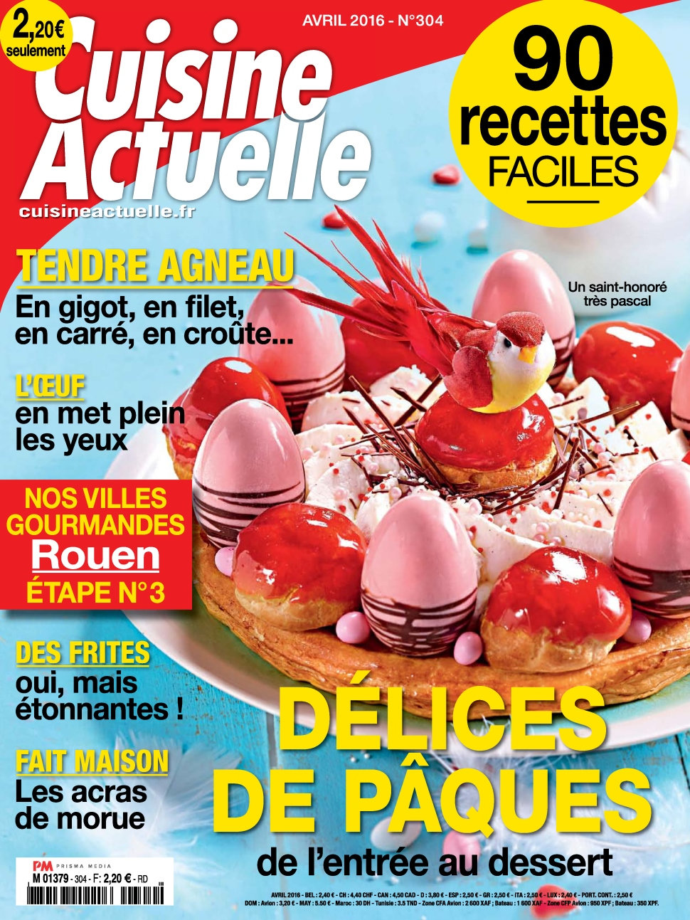 Cuisine Actuelle N°304 - Avril 2016