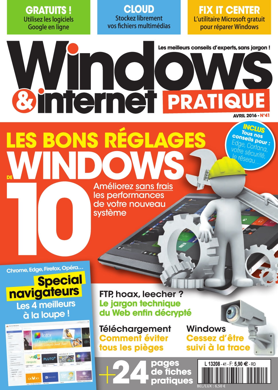 Windows & Internet Pratique N°41 - Avril 2016