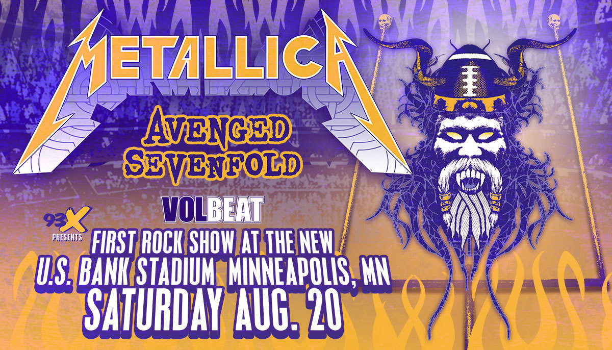Metallica U.S. Bank Stadium 20/08/2016