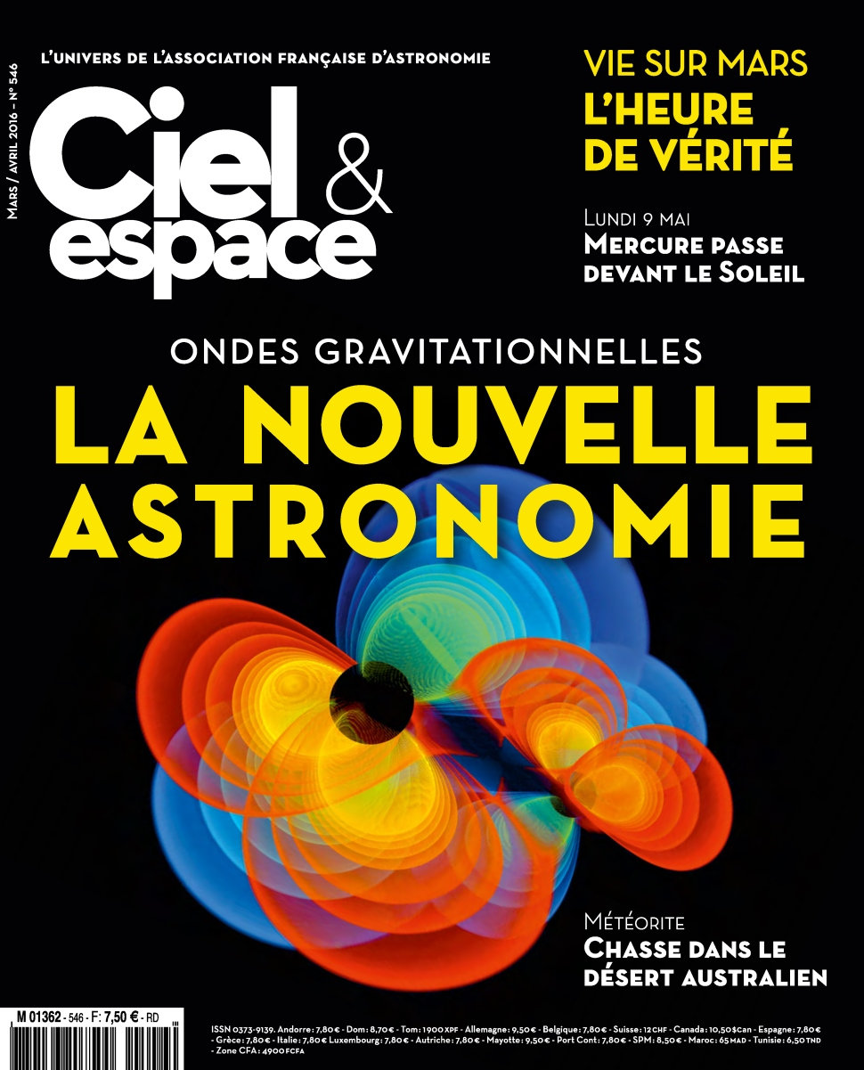 Ciel & Espace N°546 - Mars/Avril 2016