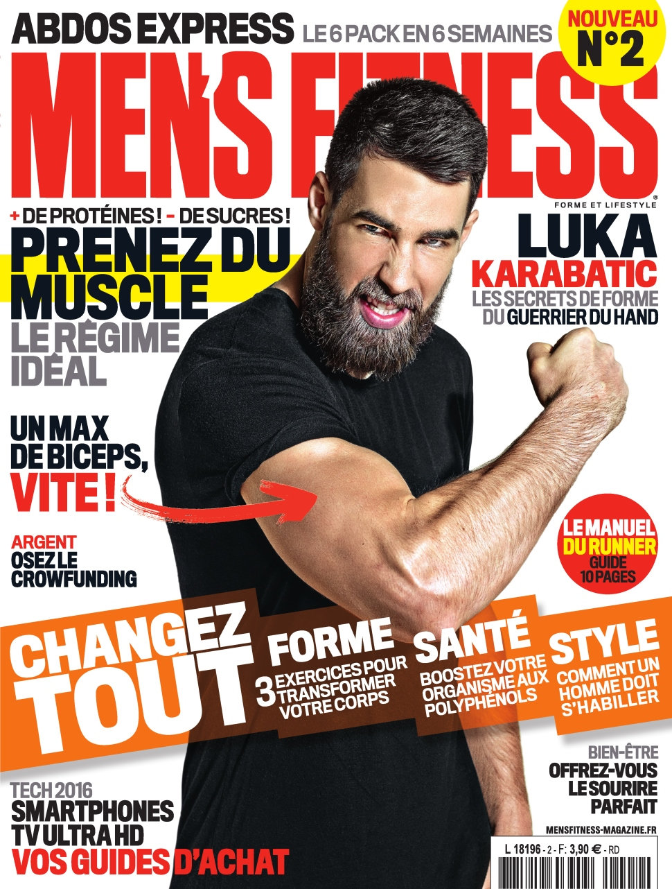 Men's Fitness N°2 - Avril 2016