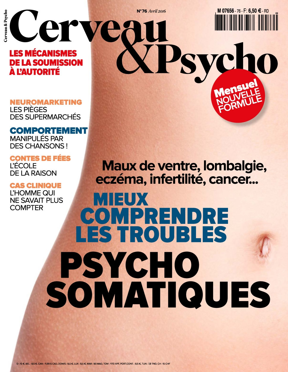 Cerveau & Psycho N°76 - Avril 2016