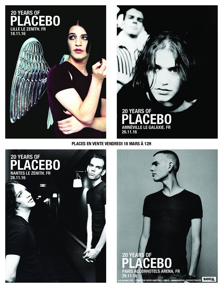 20 Years Of Placebo World Tour 2016 / 2017 