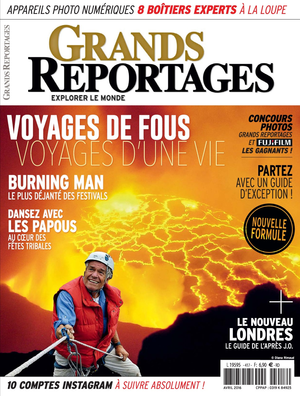 Grands Reportages N°417 - Avril 2016