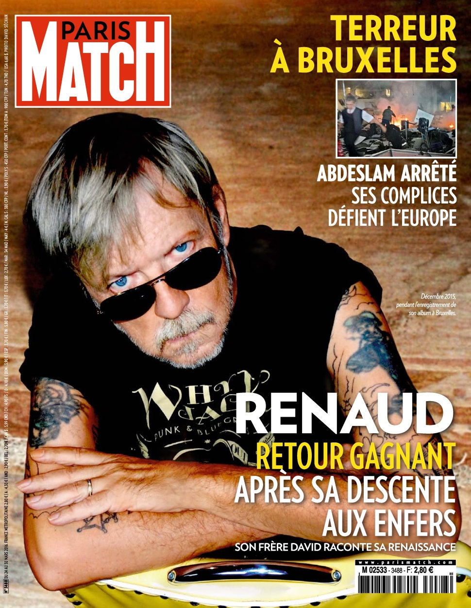 Paris Match N°3488 - 24 au 30 Mars 2016