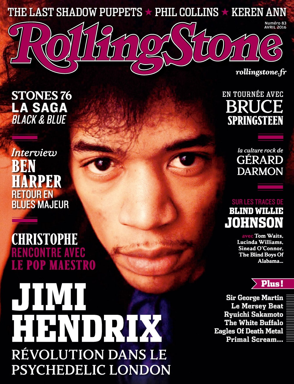 Rolling Stone N°83 - Avril 2016