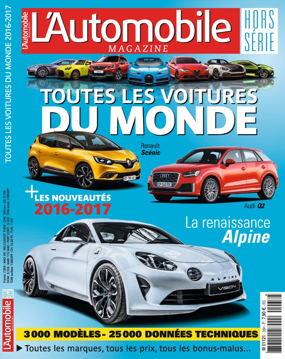 L'Automobile magazine Hors-Série N°64 - Toutes les voitures du monde 2016-2017