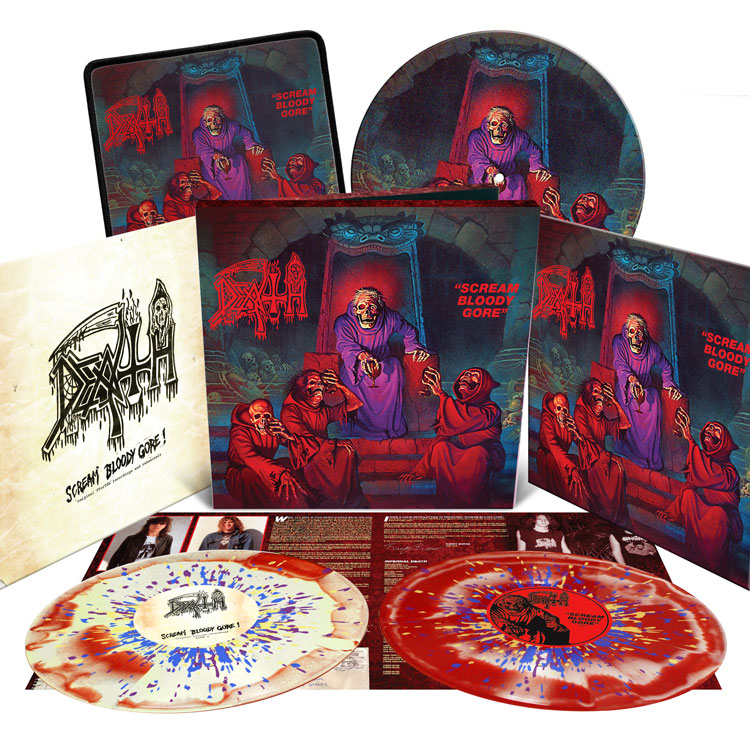 Death : Scream Bloody Gore - Deluxe Boxet 2 LP