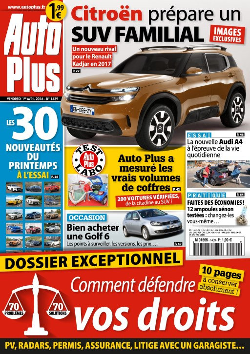 Auto Plus N°1439 - 1 au 7 Avril 2016