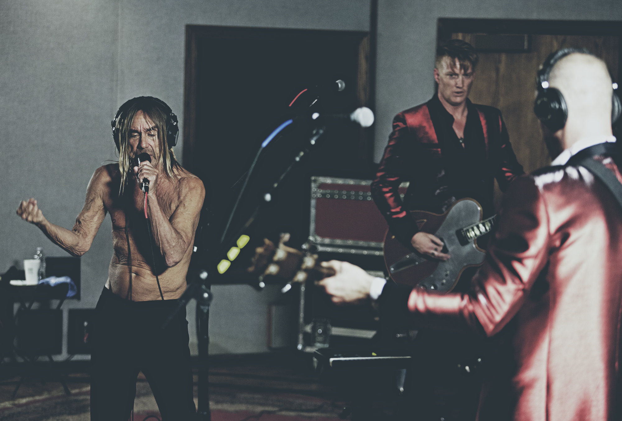 Iggy Pop & Josh Homme Live On MBE (photo par Brian Lowe)