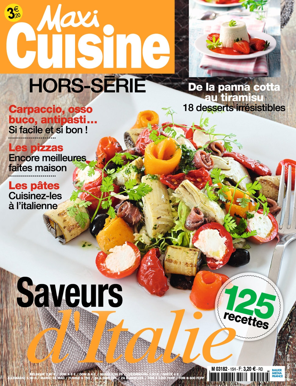Maxi Cuisine Hors Série N°15 - Avril/Mai 2016