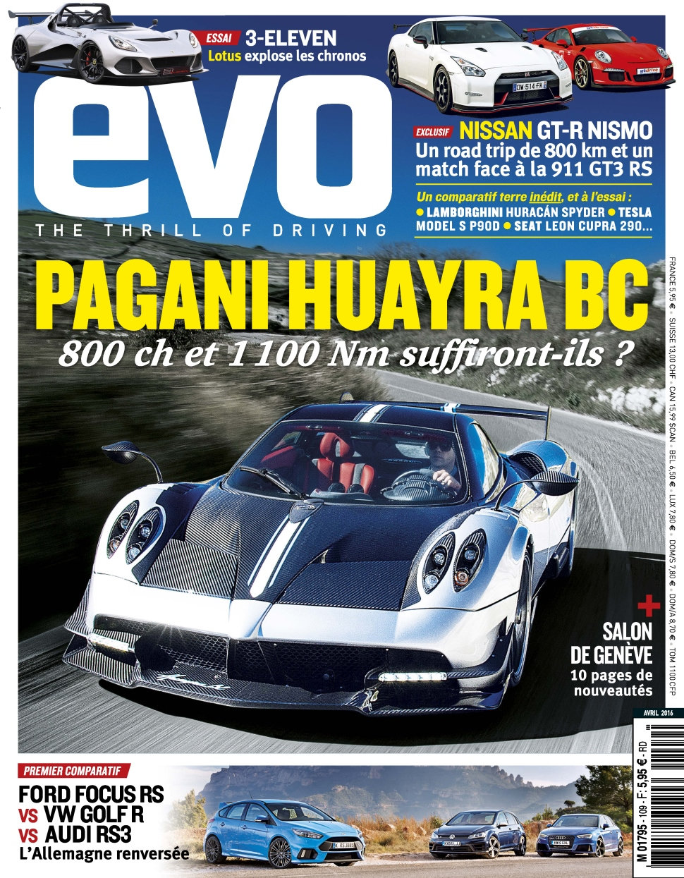 Evo N°109 - Avril 2016