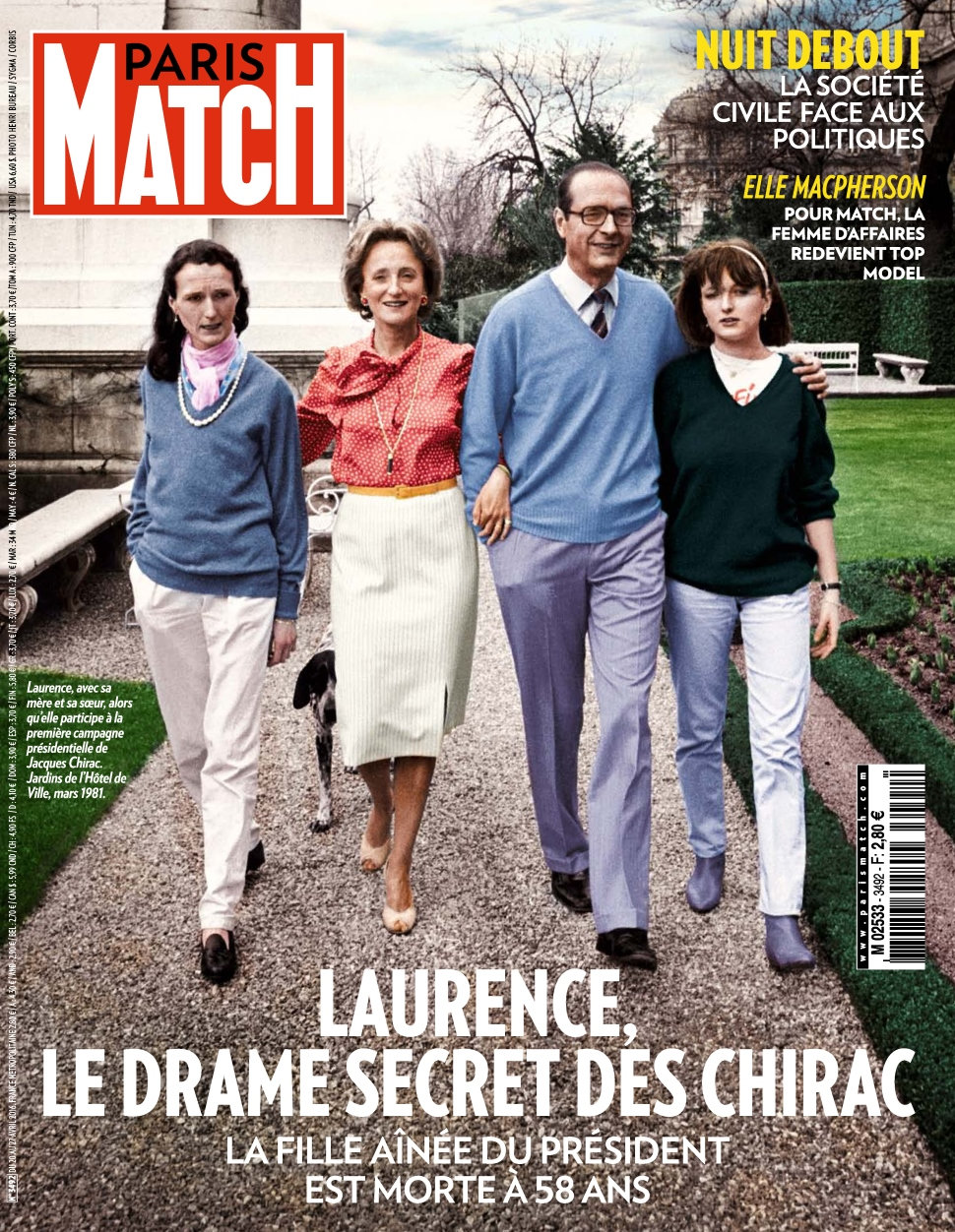 Paris Match N°3492 - 20 au 27 Avril 2016