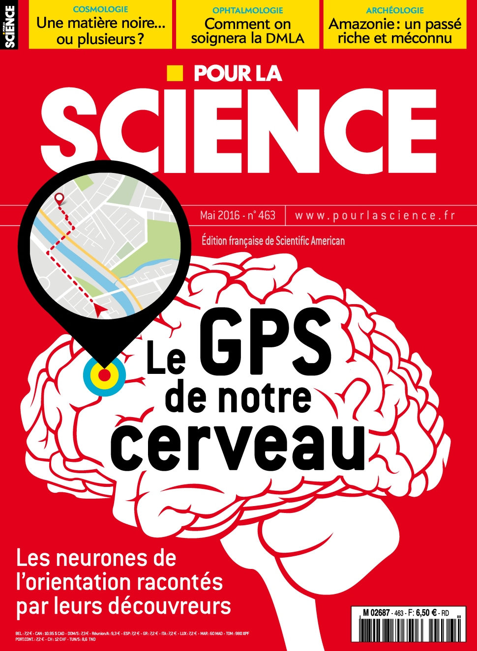 Pour la Science N°463 - Mai 2016