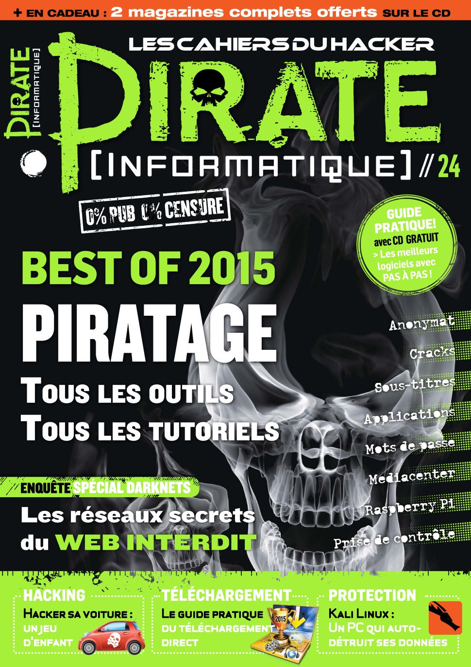 Pirate Informatique No.24 - Janvier-Février 2014