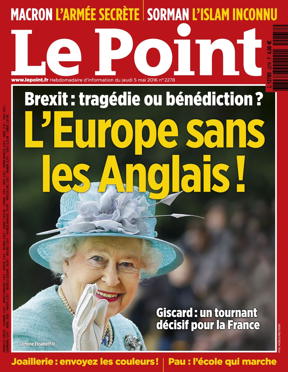 Le Point N°2278 - 05 au 11 Mai 2016