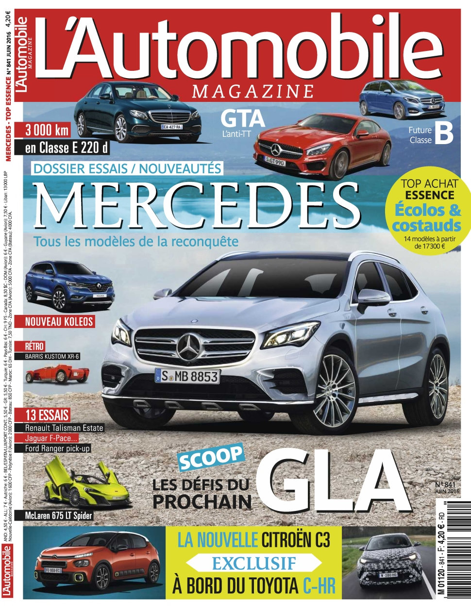 L'Automobile magazine N°841 - Juin 2016