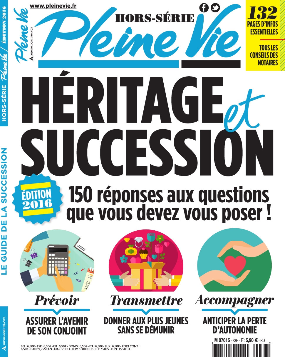 Pleine Vie Hors-Série N°33 - Edition 2016