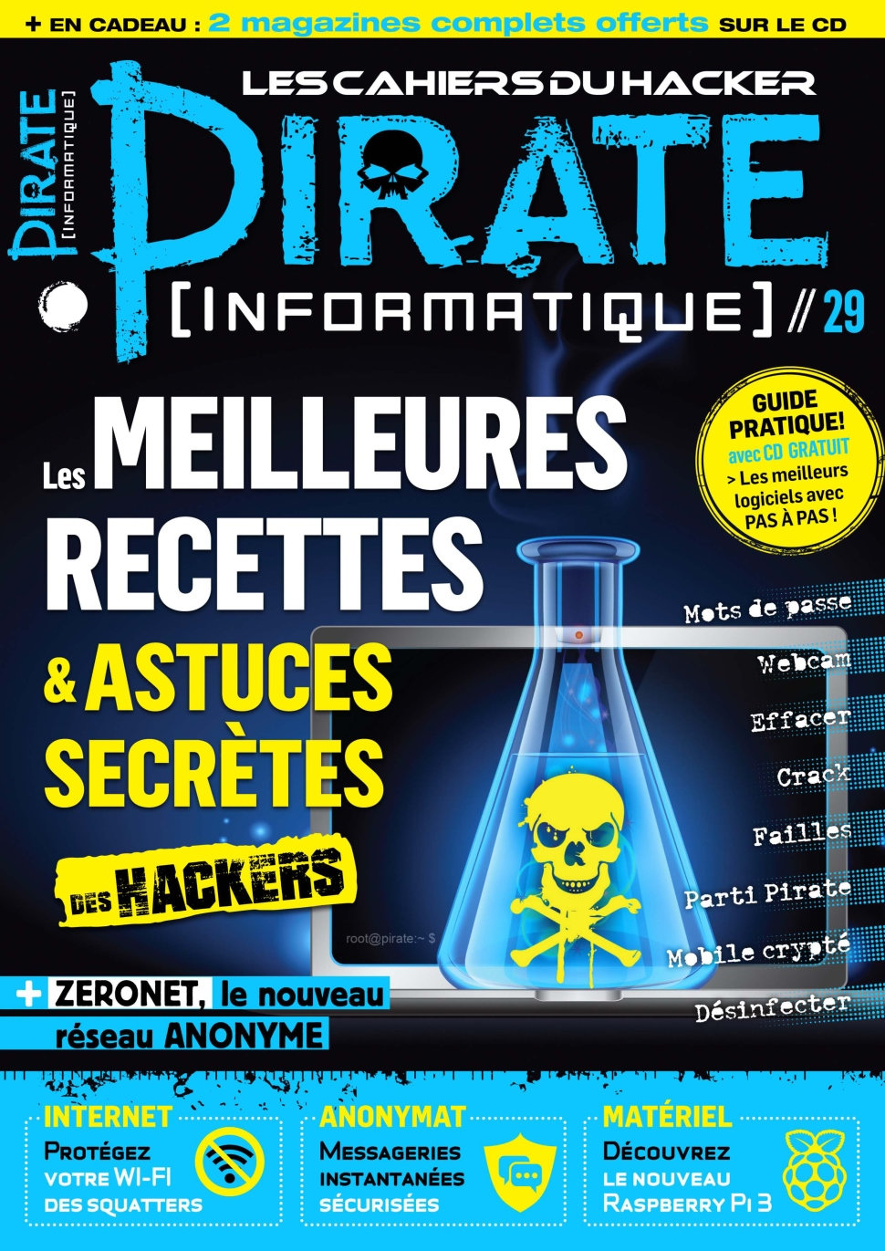 Pirate Informatique N°29 - Mai/Juin/Juillet 2016