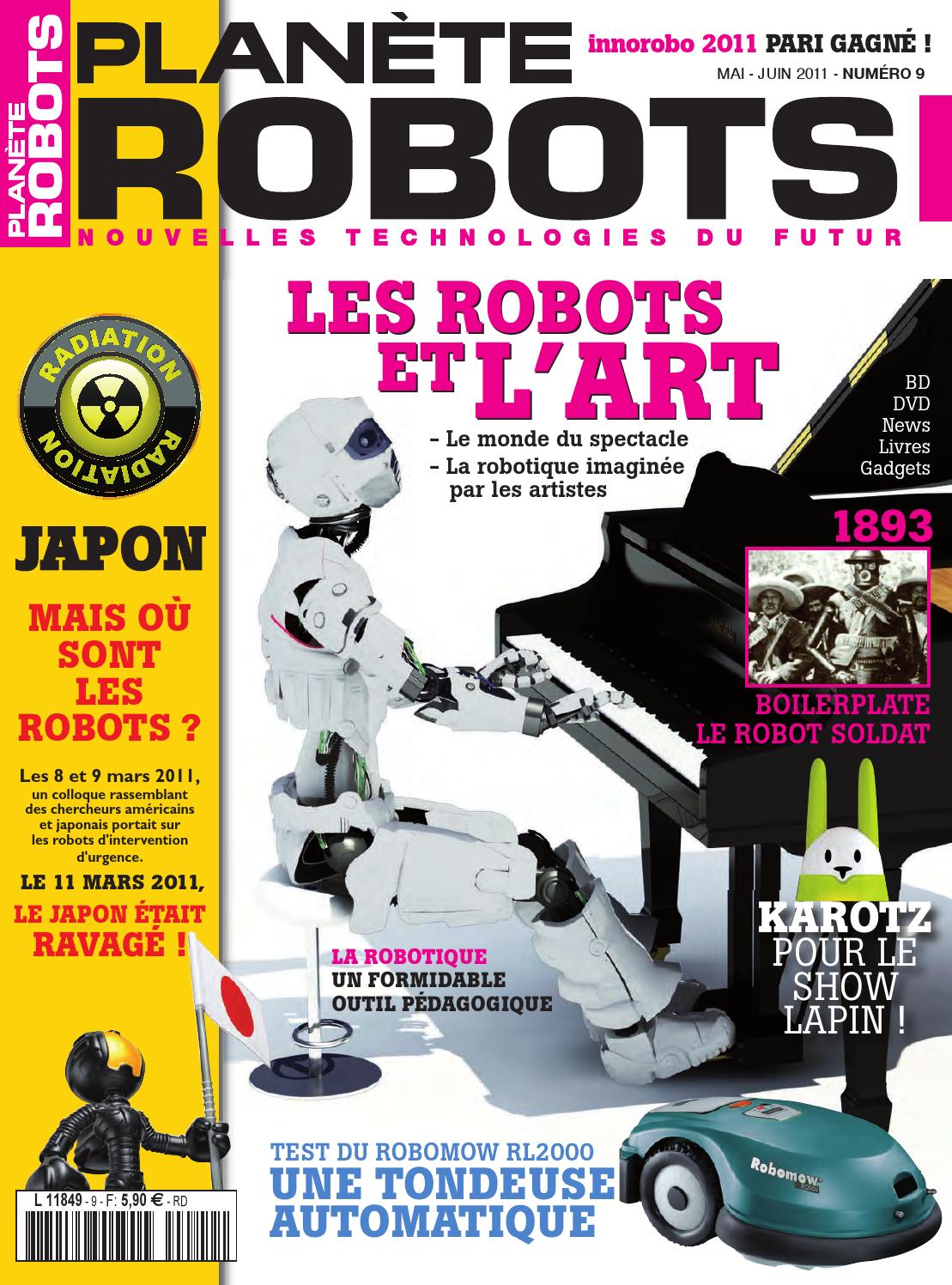 Planète Robots No.9 - Les Robots et L'art