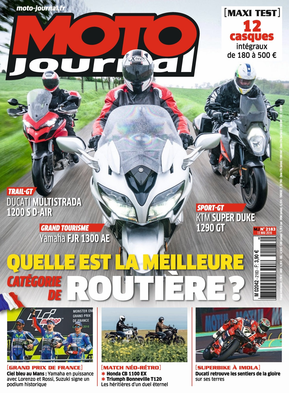Moto Journal N°2183 - 11 Mai 2016