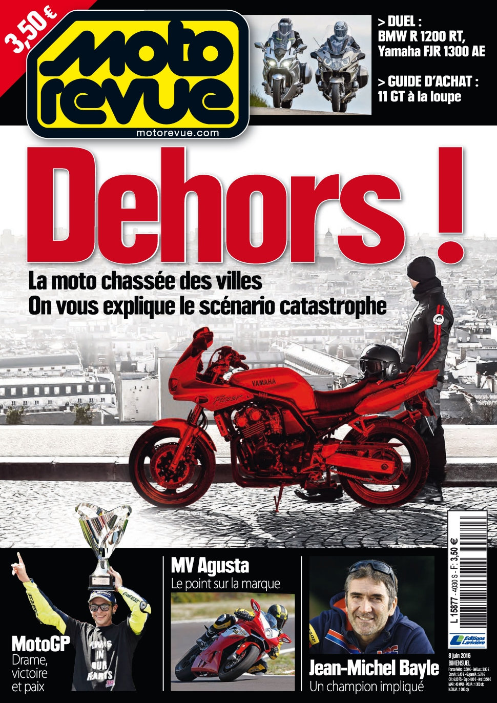 Moto Revue N°4030 - 08 Juin 2016