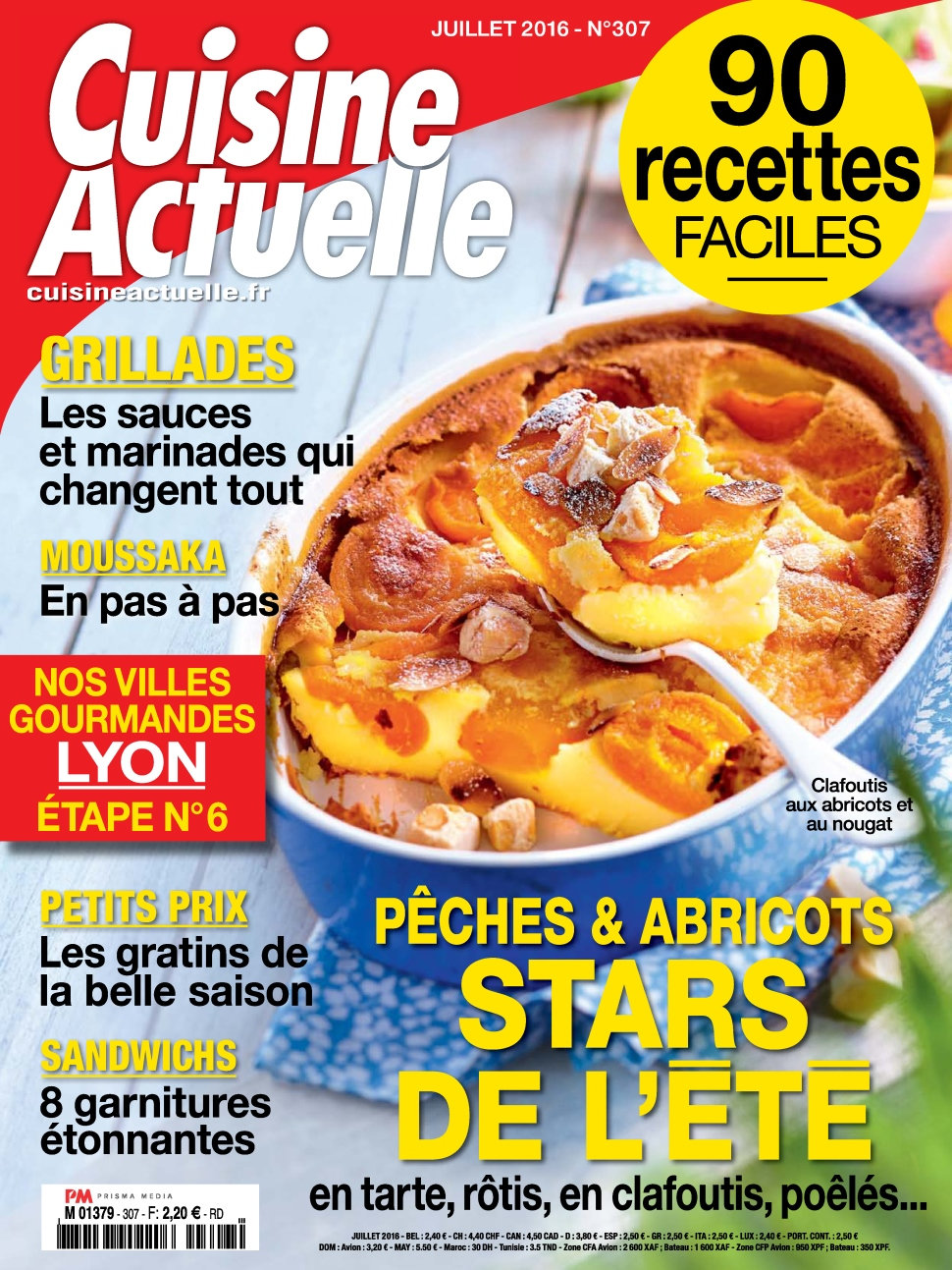 Cuisine Actuelle N°307 - Juillet 2016