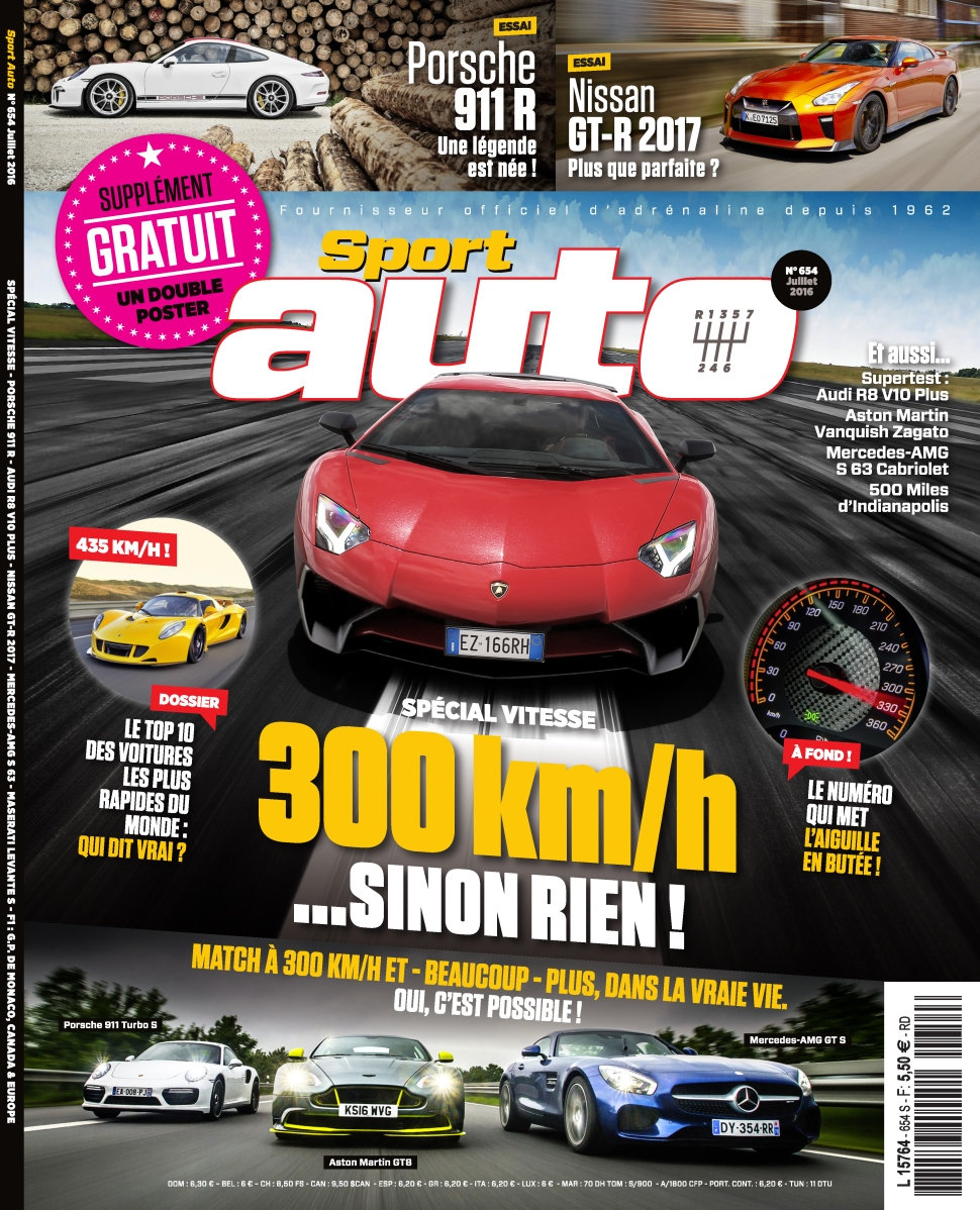 Sport Auto N°654 - Juillet 2016