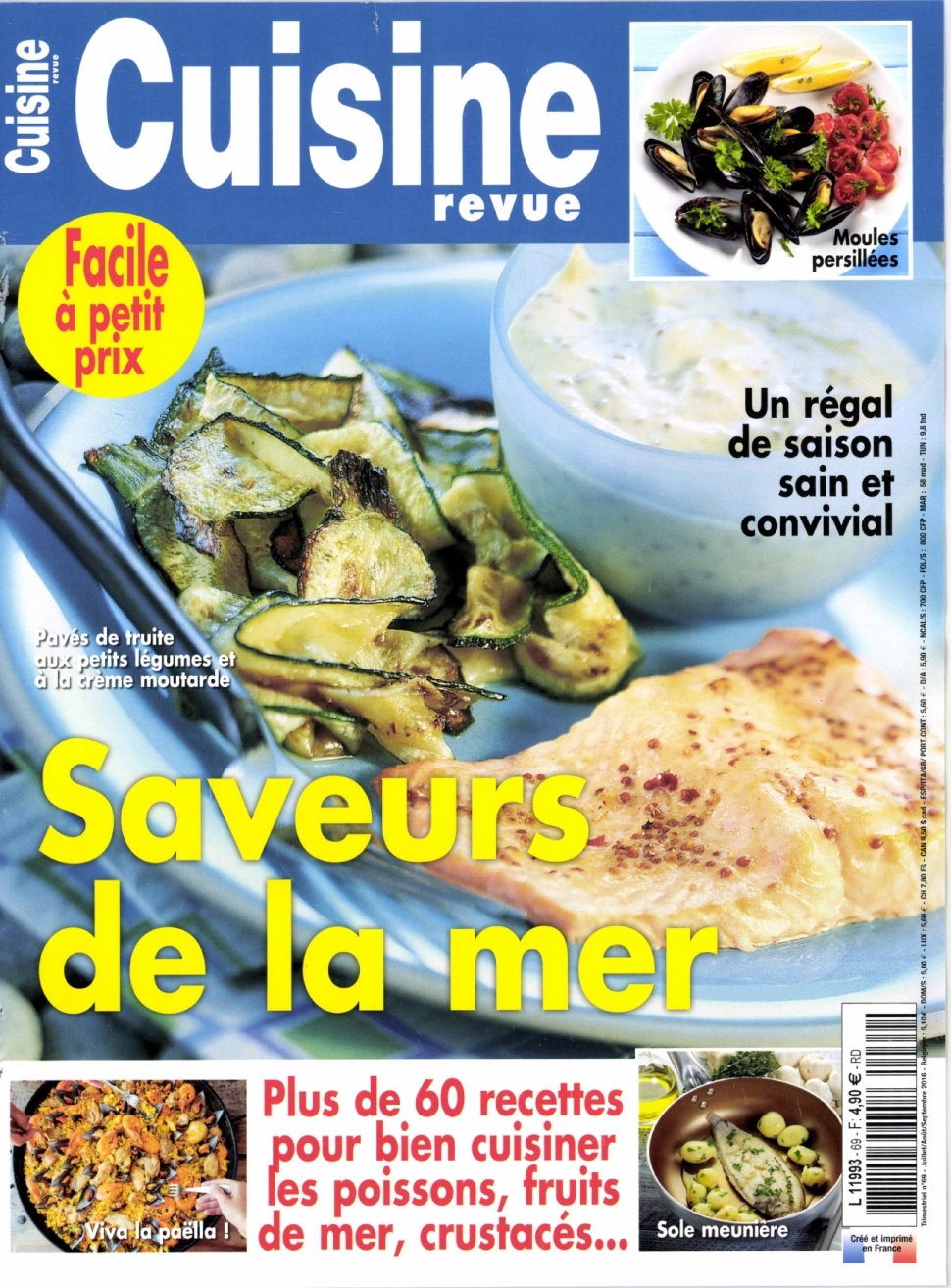 Cuisine Revue N°69 - Juillet/Septembre 2016