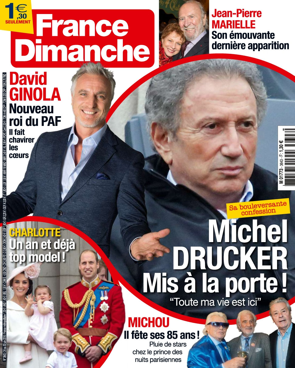 France Dimanche N°3643 - 24 au 30 Juin 2016