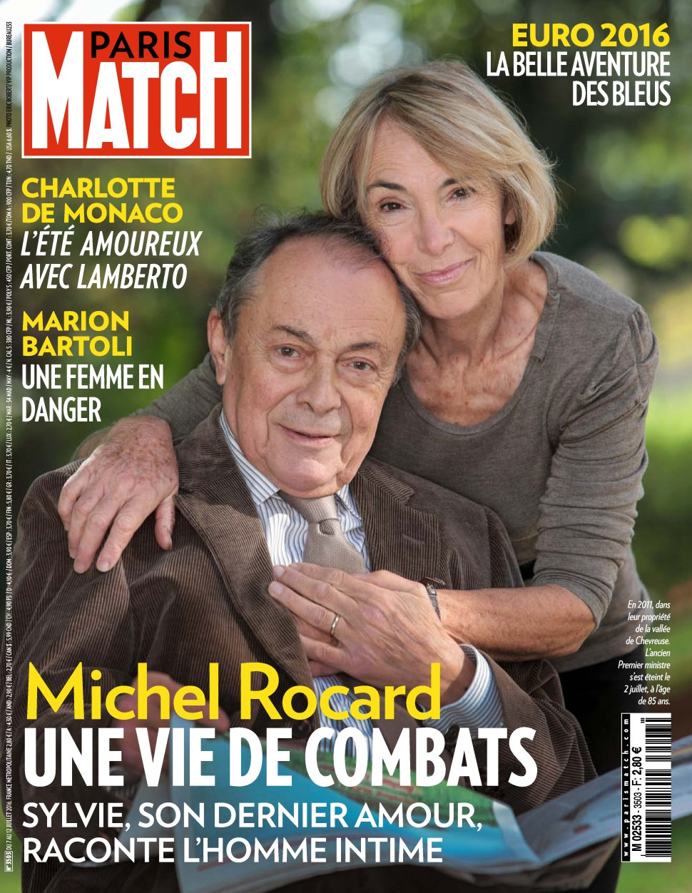 Paris Match N°3503 - 07 au 13 Juillet 2016