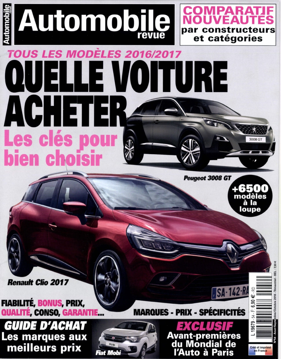 Automobile Revue N°54 - Aout/Octobre 2016 