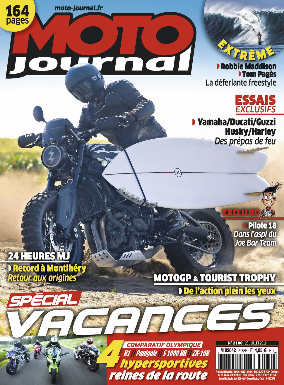 Moto Journal N°2188 - 20 Juillet 2016 