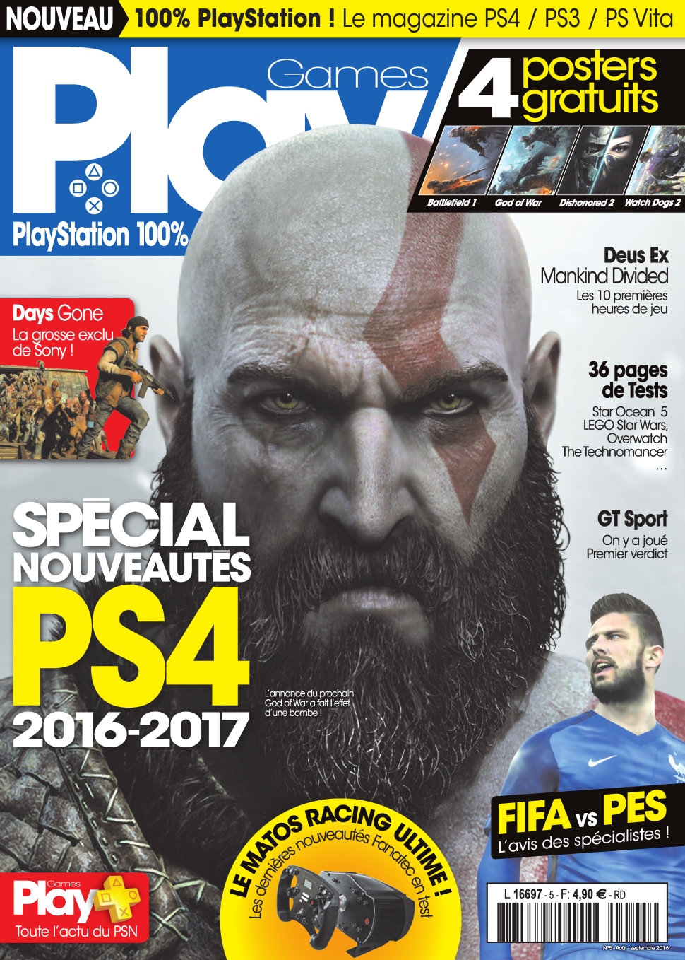 PlayGames N°5 - Aout/Septembre 2016