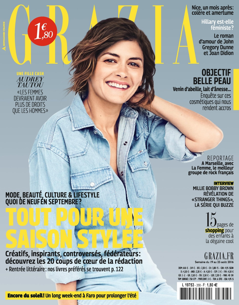 Grazia N°358 - 19 au 25 Août 2016 