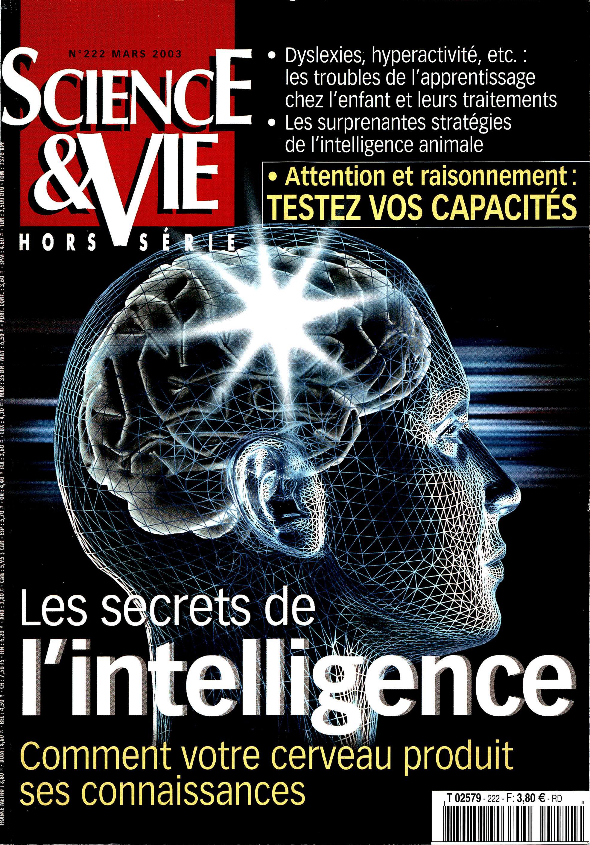 Science & Vie Hors-Série No.222 - Les secrets de l'intelligence 