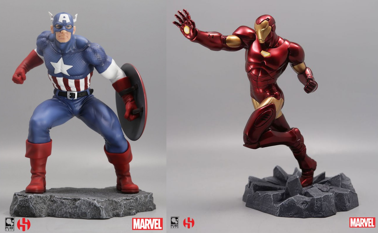 Captain America : Civil War - Statuettes coffret collector