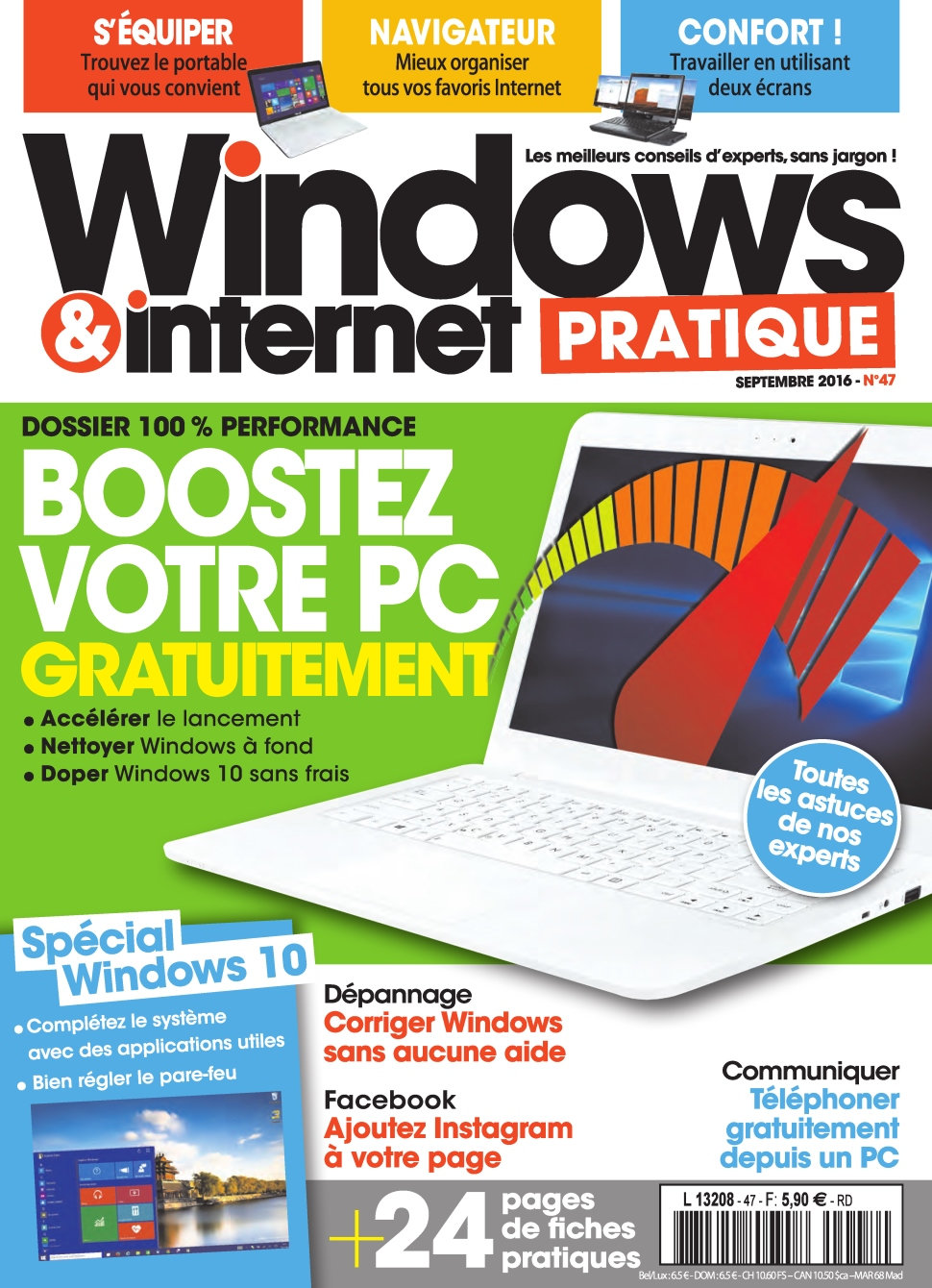 Windows & Internet Pratique N°47 - Septembre 2016 