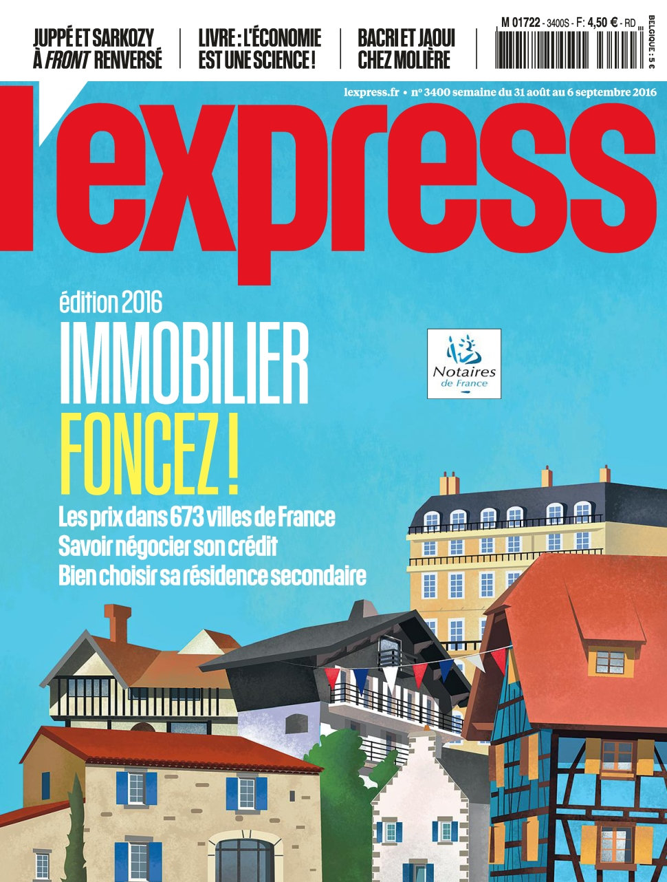 L'Express N°3400 - 31 Août au 06 Septembre 2016 