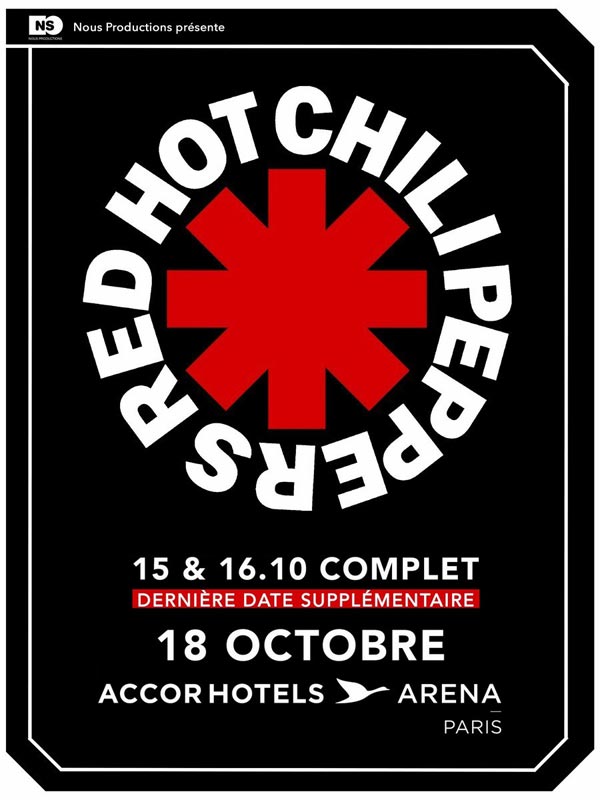 Red Hot Chili Peppers - AccorHotels Arena