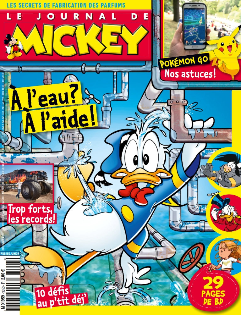 Le Journal de Mickey N°3353 - 21 Septembre 2016