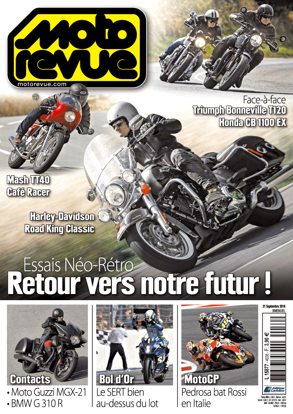 Moto Revue N°4036 - 21 Septembre 2016